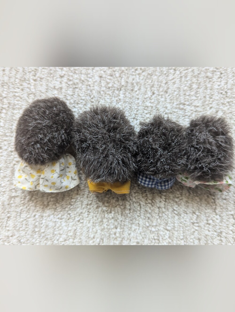 Calico Critters / Sylvanian Families Hedgehog Family Set Vintage - Picture 3 of 7